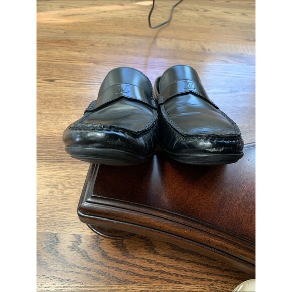 Louis Vuitton Men\'s Black  Driver Loafer Size 8 main image 7